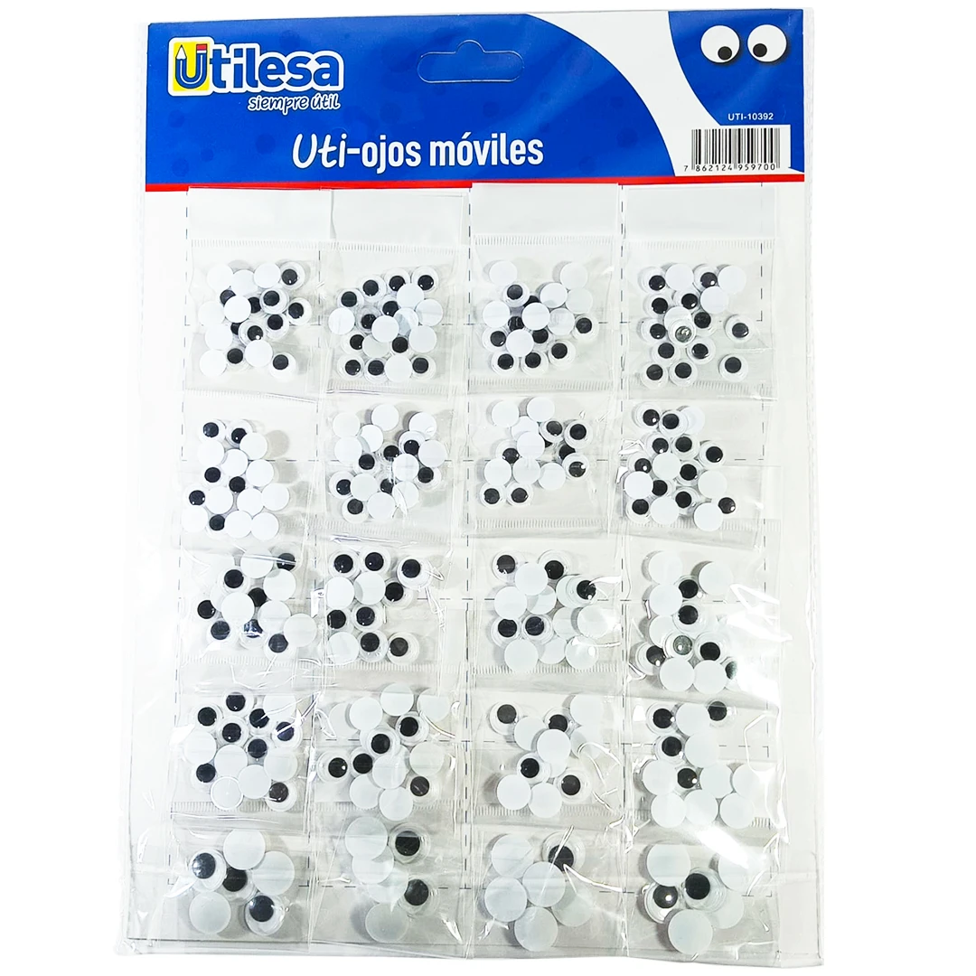 Ojos Móviles Unidad Surtido #10 #12 #15