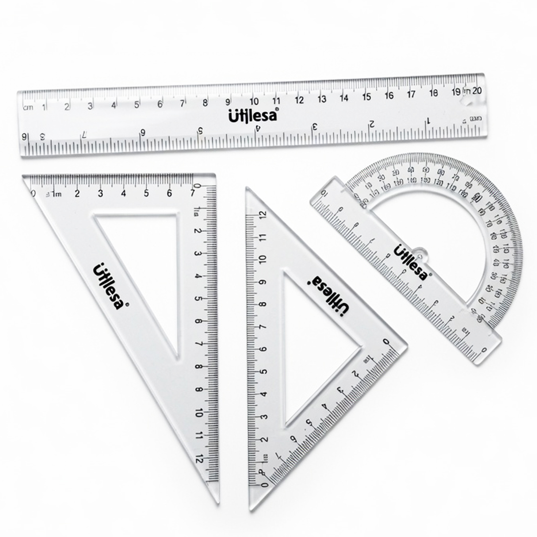 Juego Geométrico Utilesa 20cm