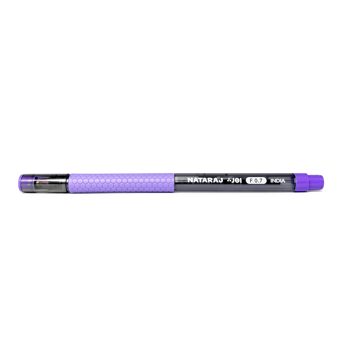 Esfero Nataraj Grippo Fine 0.7 mm Lila