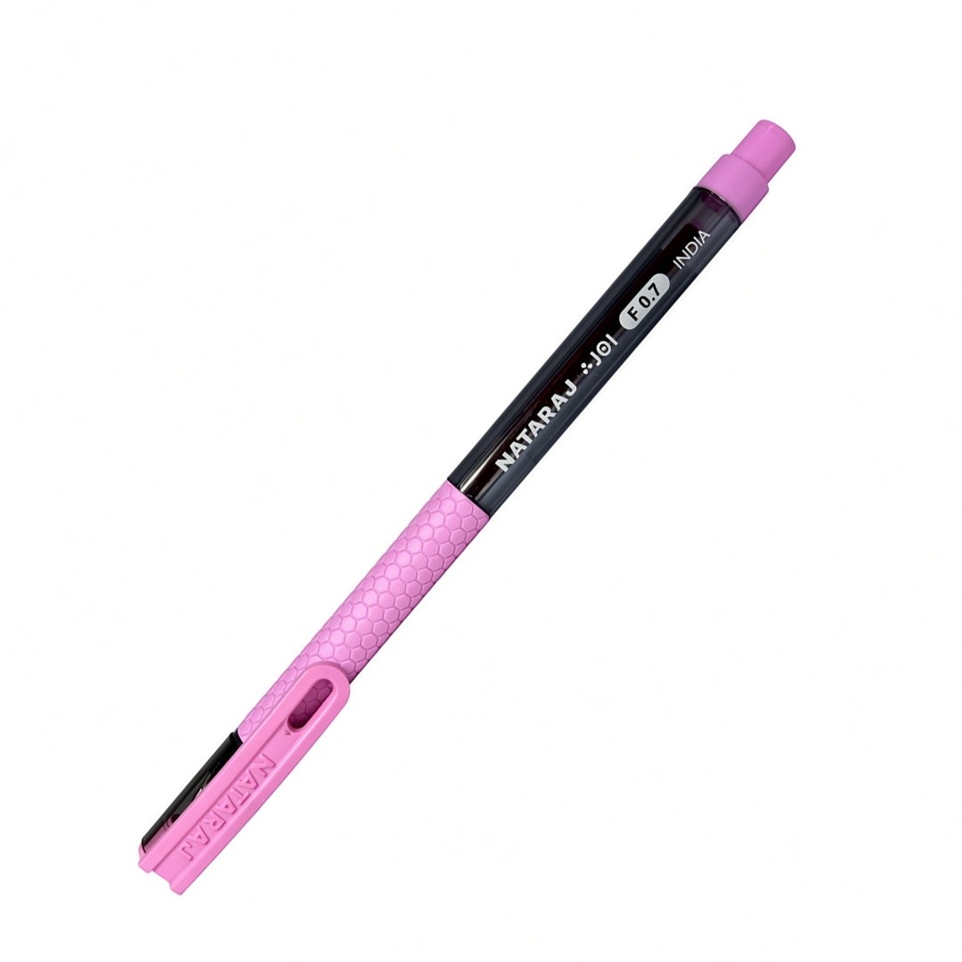 Esfero Nataraj Grippo Fine 0.7 mm Rosado