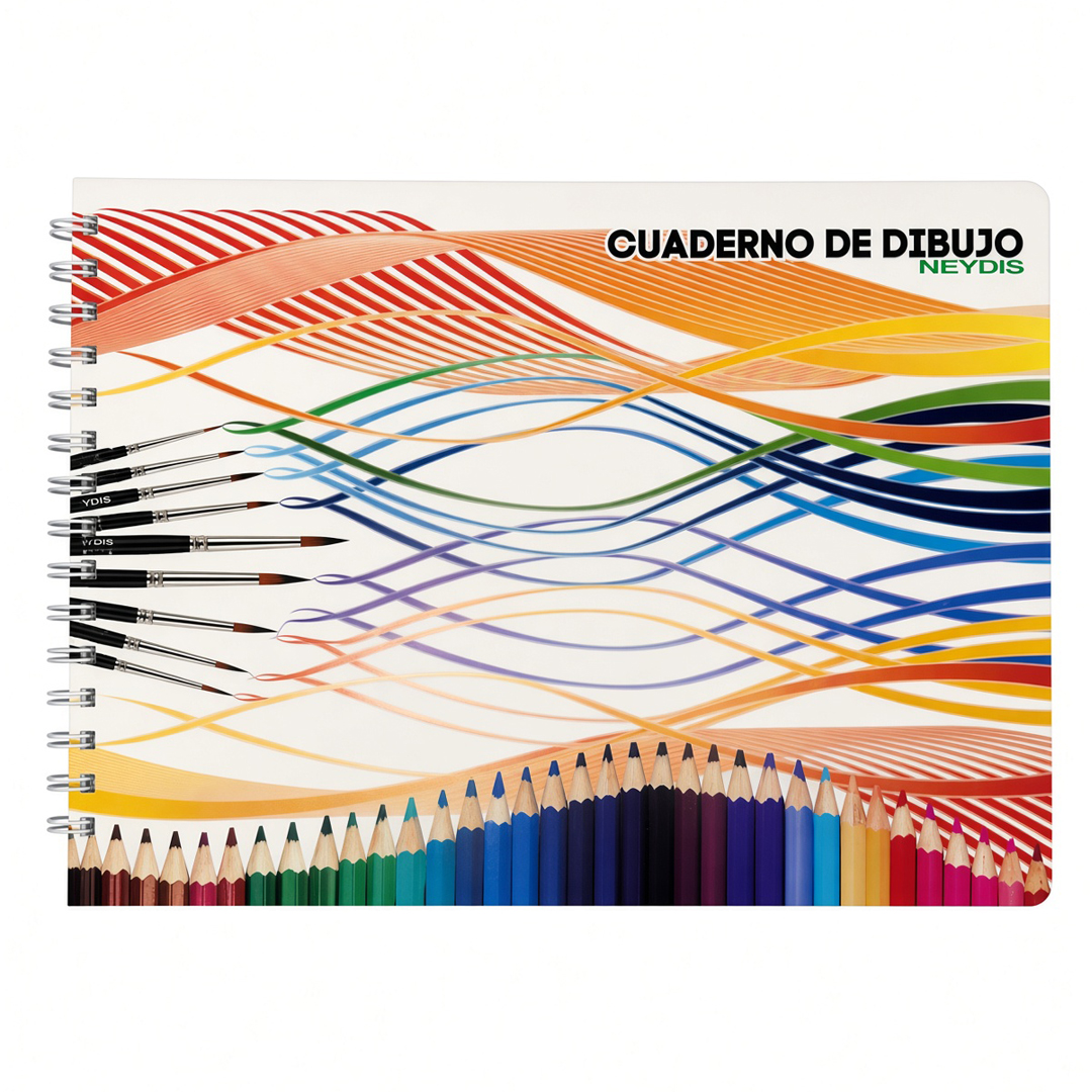 Cuaderno de Dibujo Espiral 100 Hojas No. 5 con Margen