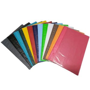 Carpeta Tapa Transparente Tamaño Oficio Naranja