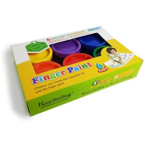 Pintura de Dedos 6 Colores 30 ml