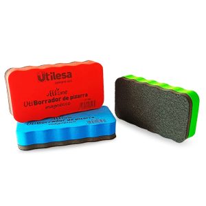 Borrador de Pizarra EVA Magnético Colores Surtidos Utilesa
